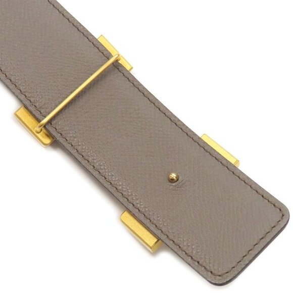 Hermes Belt Constance H 75 Box Calf Vaux Epson Black Etang 75 Gold Hardware main image 7
